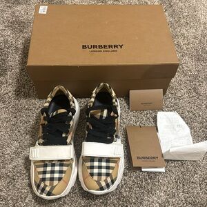 Regis Check Trainer Sneakers